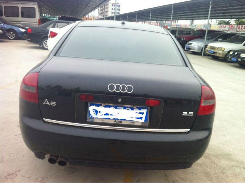 【江苏】2004年8月 奥迪 奥迪a6 a6 2.8 技术领先型 黑色 自动档