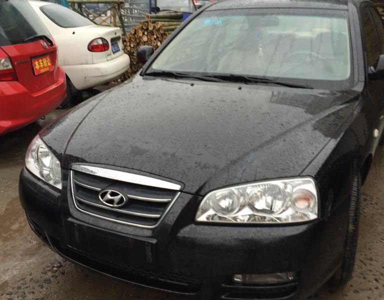 【绍兴】2009年3月 现代 伊兰特 1.6 gl 舒适型 黑色 手动挡