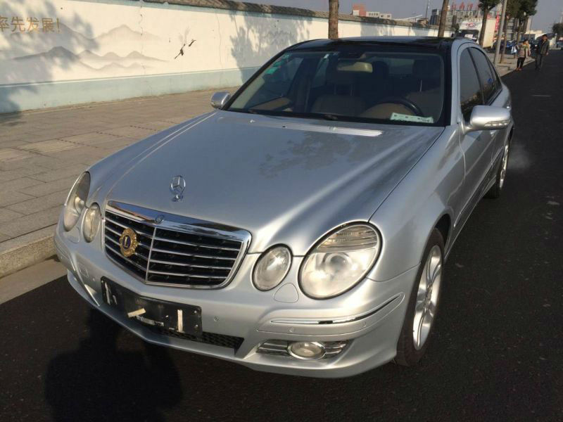 【宁波】2007年9月 奔驰e280 银 银灰 手自一体