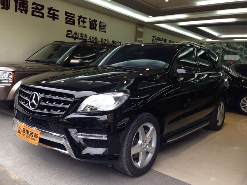 【重慶】2014年1月 奔馳 ml級越野車 ml400 4matic 豪華型 黑色 自動