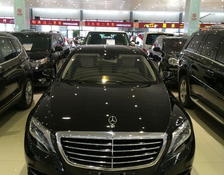 【台州】2013年12月 奔驰 s级 s400l hybrid 3.5 黑色 手自一体