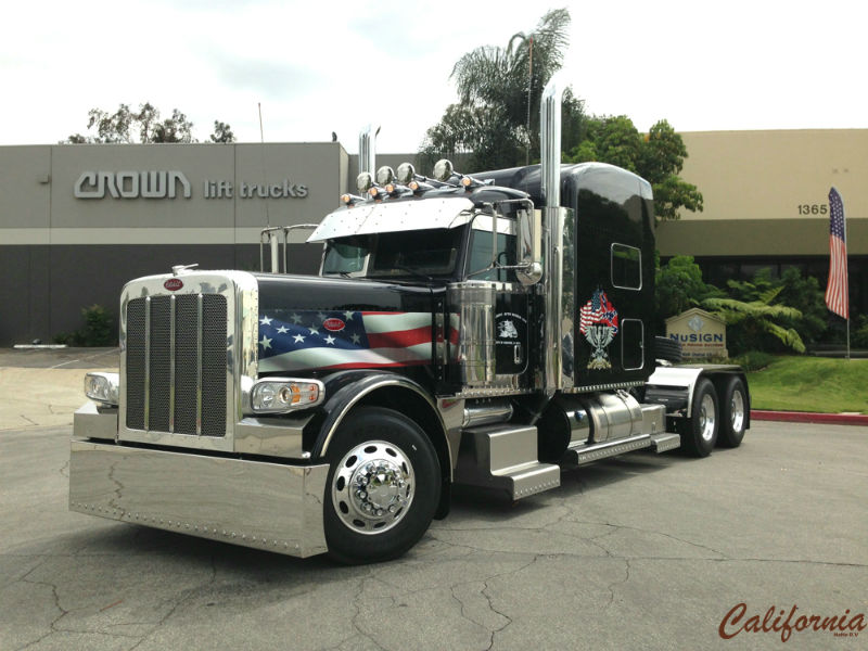 【大连】未上牌 彼得比尔特 黑色 自动档