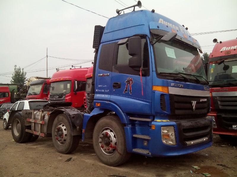 【济宁】2011年9月 急卖二手半挂牵引头车,可融资,可挂靠 红色 手动挡