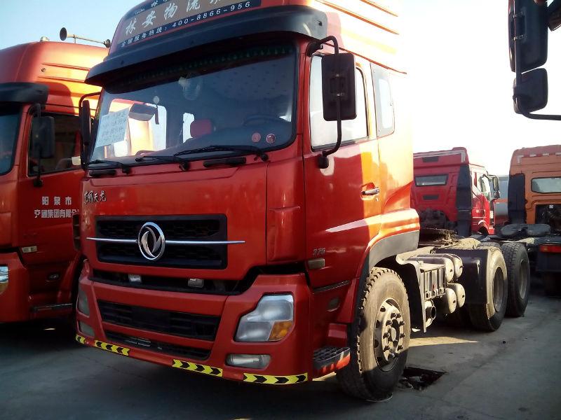 【济宁】2013年8月 低价出售二手半挂牵引头车,可融资可挂靠 红色