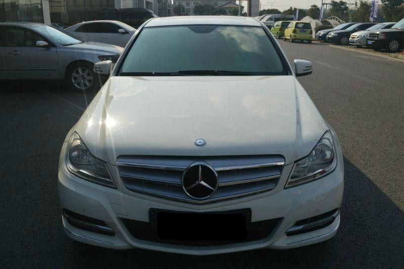 【宁波】2012年5月 奔驰c200 白色 白色 手自一体