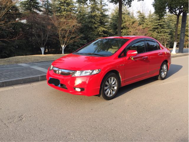 【盐城】2011年1月 本田 思域 1.8 vti-s 尊贵版 红色 自动档