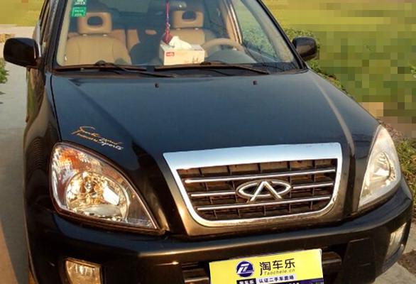 【泰州】2008年9月 奇瑞 瑞虎 1.6 08款手动高配 黑色 手动挡