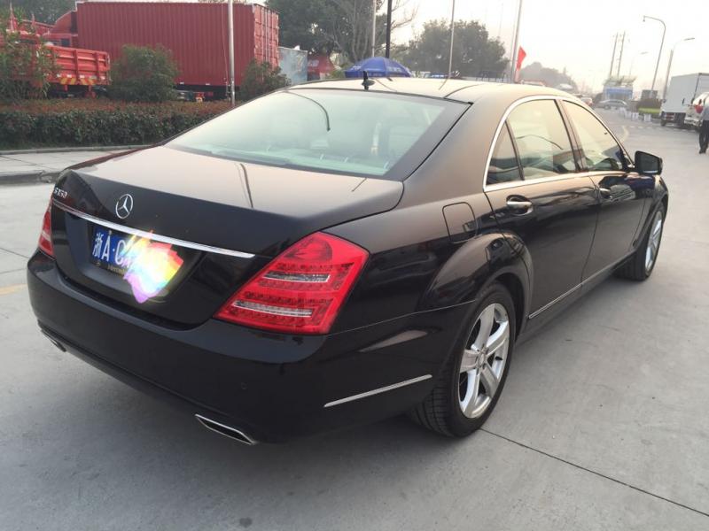 【杭州】2009年11月 奔驰 s级 s350l 3.5 豪华型 黑色 手自一体