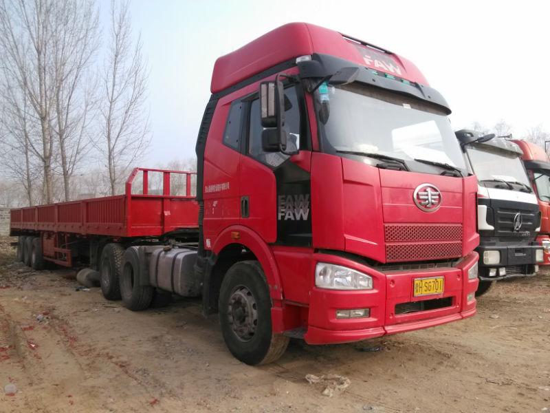 【济宁】2013年6月 东风天龙,解放j6,新大威,欧曼双驱牵引车出售异地