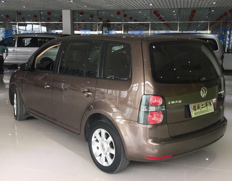 【安徽】2012年3月 大众 途安 1.4tsi 5座智雅版 手动挡