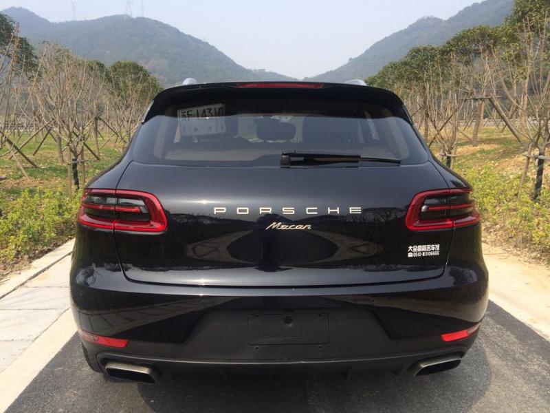 【台州】2015年3月 保时捷 macan 2.0t 黑色 手自一体