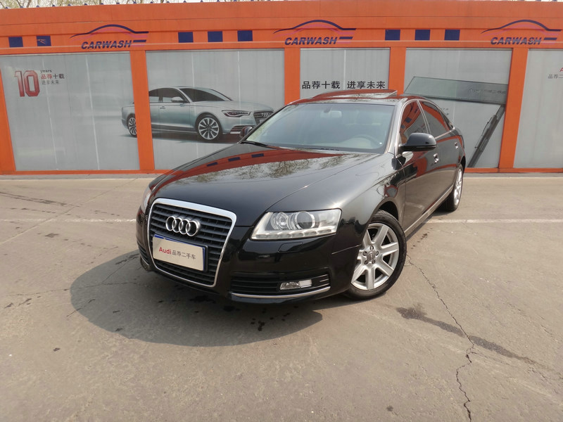 【北京】2009年8月 奥迪 奥迪a6l 2.8fsi quattro 豪华型 黑色 自动档
