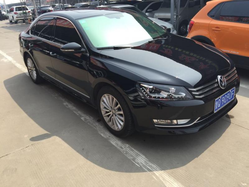【临沂】2013年8月 大众 帕萨特 2.0tsi 至尊版 黑色 手自一体