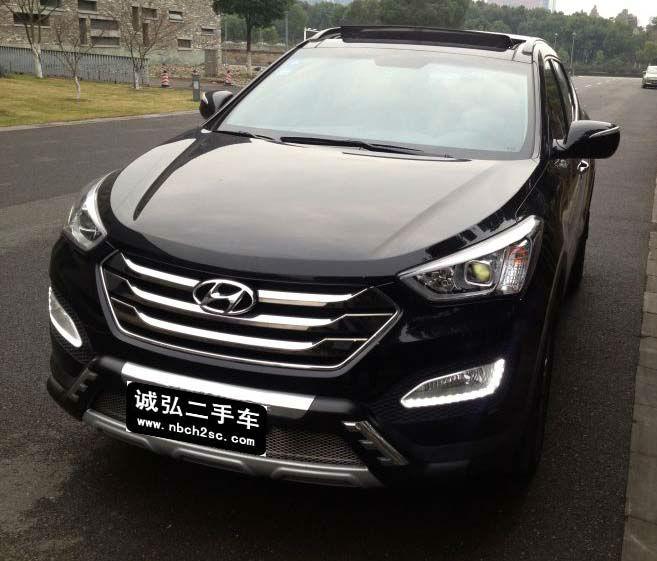 【宁波】2014年2月 现代 胜达 新 2.4 5座两驱豪华版 黑色 手自一体