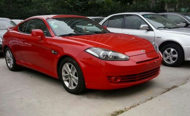 【上海】2006年7月 现代 酷派 2.7 红色 自动档