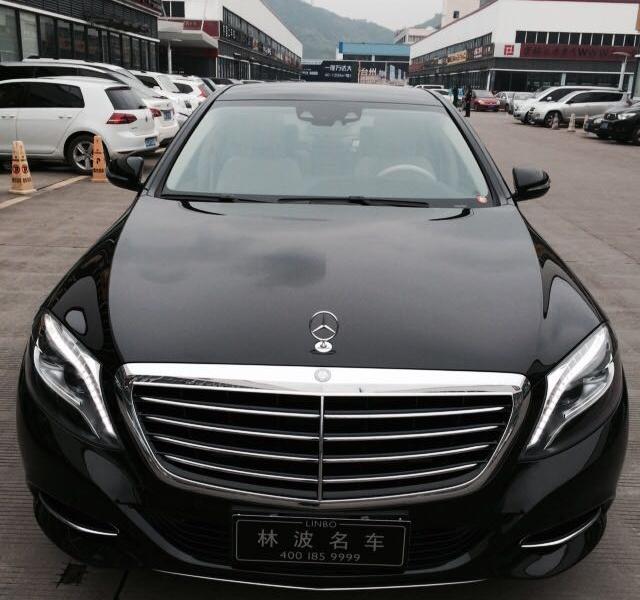 【台州】2014年4月 奔驰 s级 s400l 3.0t 尊贵型 黑色 手自一体