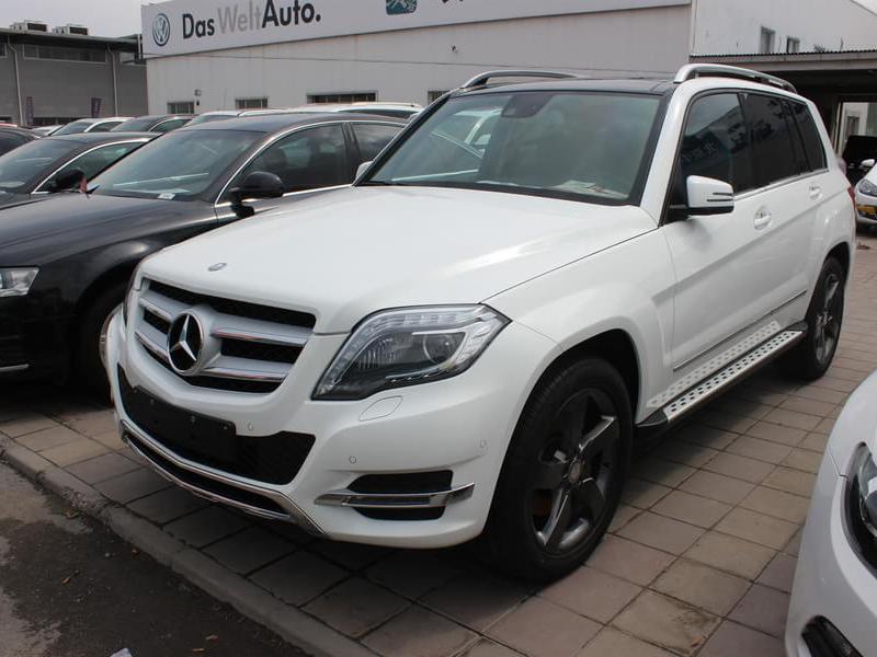 【北京】2014年9月 奔驰 3.0 glk300 4matic 豪华型 白色 自动档
