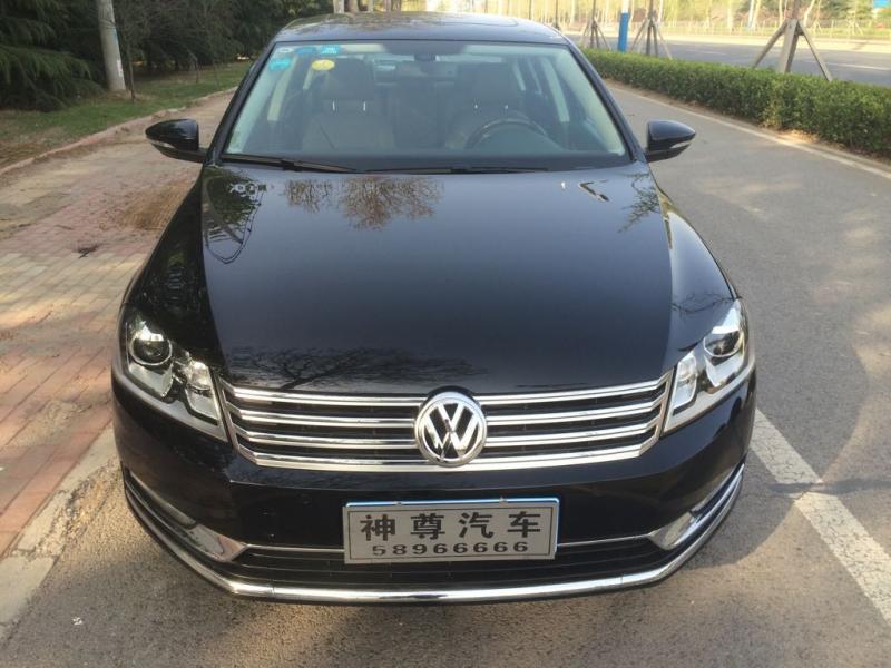 【济南】2014年3月 大众 迈腾 2.0tsi 尊贵版 黑色 手自一体