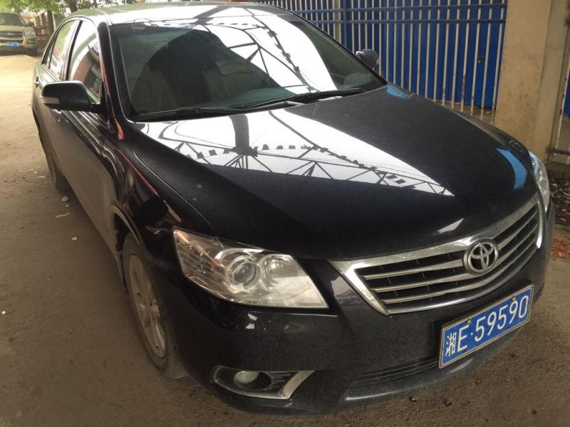 【邵阳】2011年9月 丰田 凯美瑞 2.0 g 豪华版 黑色 手自一体