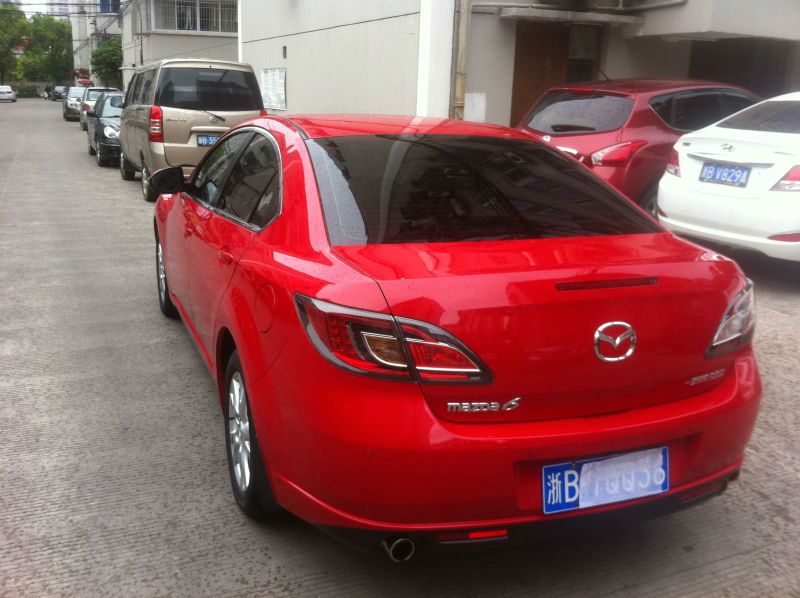 【宁波】2011年8月 马自达 睿翼 红色 手自一体