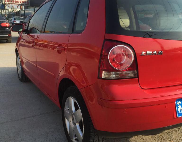 【扬州】2010年3月 大众 polo 1.6 致酷版 红色 手自一体