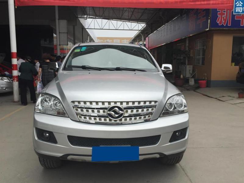 【广西】2009年10月 黄海 旗胜f1 2.0l 手动 两驱dd6470 银灰 手动挡