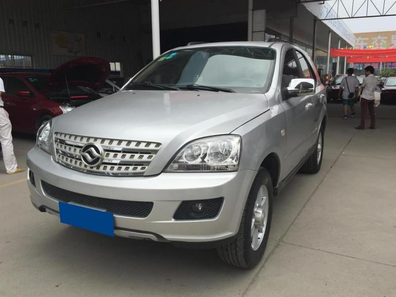 【广西】2009年10月 黄海 旗胜f1 2.0l 手动 两驱dd6470 银灰 手动挡