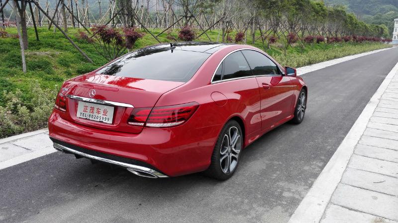 【台州】2014年10月 奔驰 e级 e200 coupe 2.0t 红色 手自一体