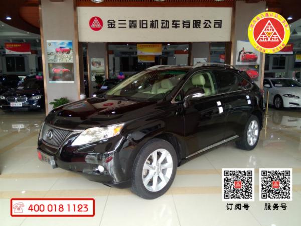 雷克萨斯 RX  2010款 RX350 3.5 典雅版