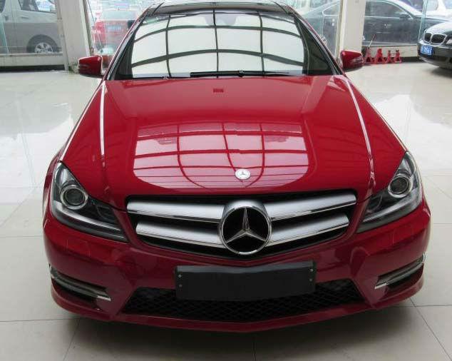 【宁波】2013年10月 奔驰 c级 c180 cgi 1.8t 经典型 红色 手自一体