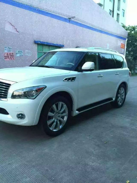 【乌鲁木齐】2012年9月 英菲尼迪 qx 56 5.6 四驱版 白色 自动档