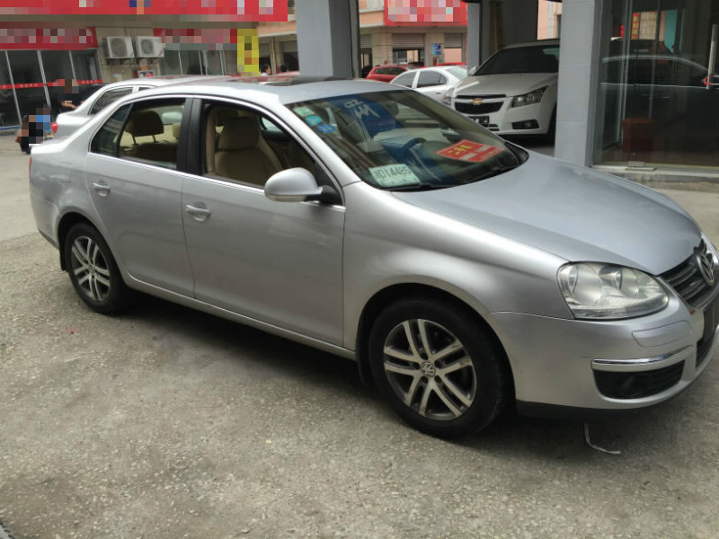 【绍兴】2009年1月 大众 速腾 1.6 时尚天窗版 银灰 手自一体