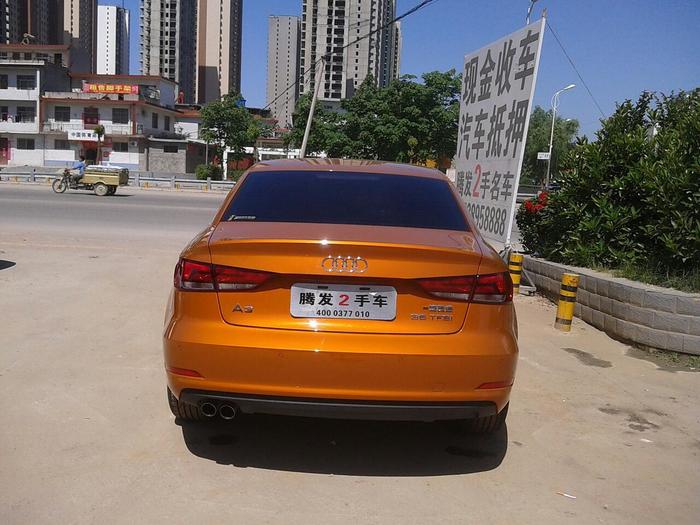 奥迪 奥迪a3 2014款 奥迪a3 limousine 35 tfsi 进取型 橙色 自动档