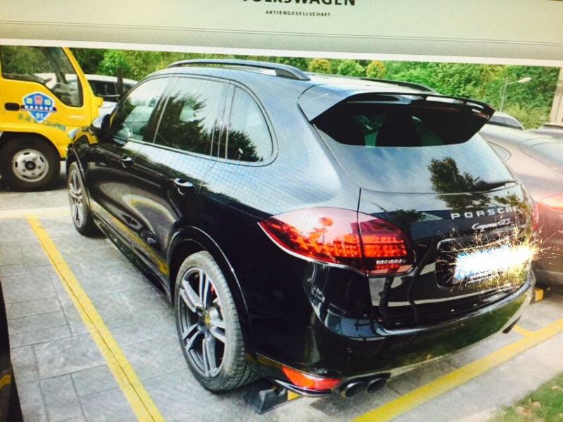 【苏州】2014年5月 保时捷 卡宴 gts 4.8 黑色 手自一体