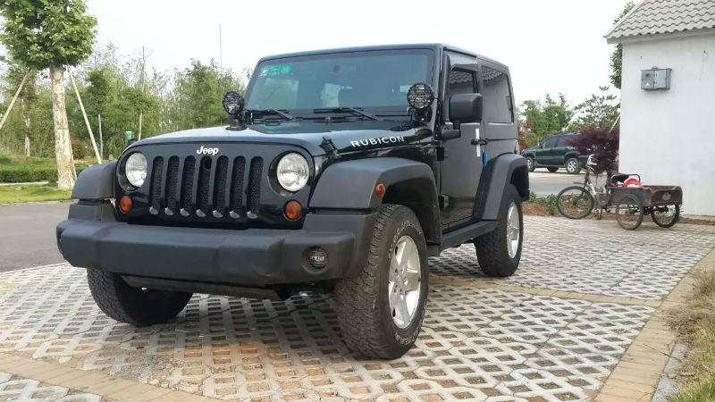 【潍坊】2010年6月 jeep 牧马人罗宾汉 3.8 两门 rubicon 黑色 自动档