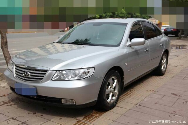 【九江】2007年6月 现代 雅尊 3.3 顶级型 灰色 自动档