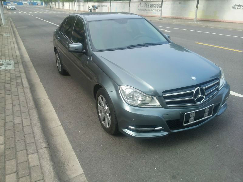 【宁波】2012年5月 奔驰 c级 c180k 1.6t 经典型 灰色 手自一体
