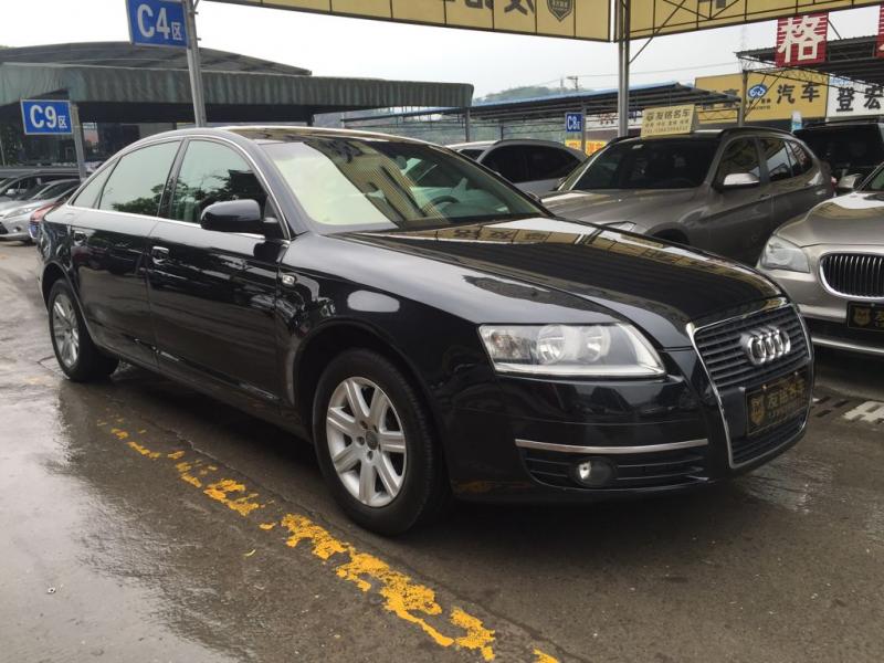 【重庆】2007年5月 奥迪 奥迪a6l a6l 2.0t 基本型 黑色 手动挡