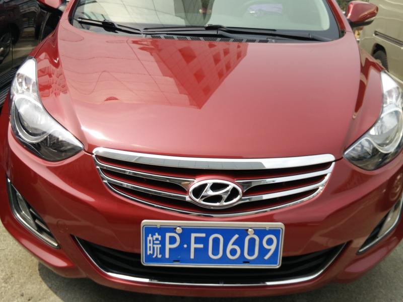 【宣城】2013年12月 北京现代朗动 红色 手自一体