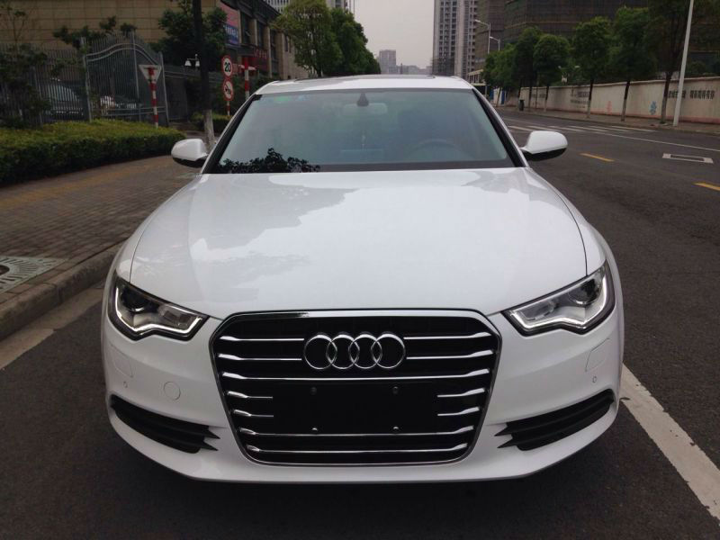 【宁波】2014年6月 奥迪a6l2.0t舒适型 白 白色 手自一体