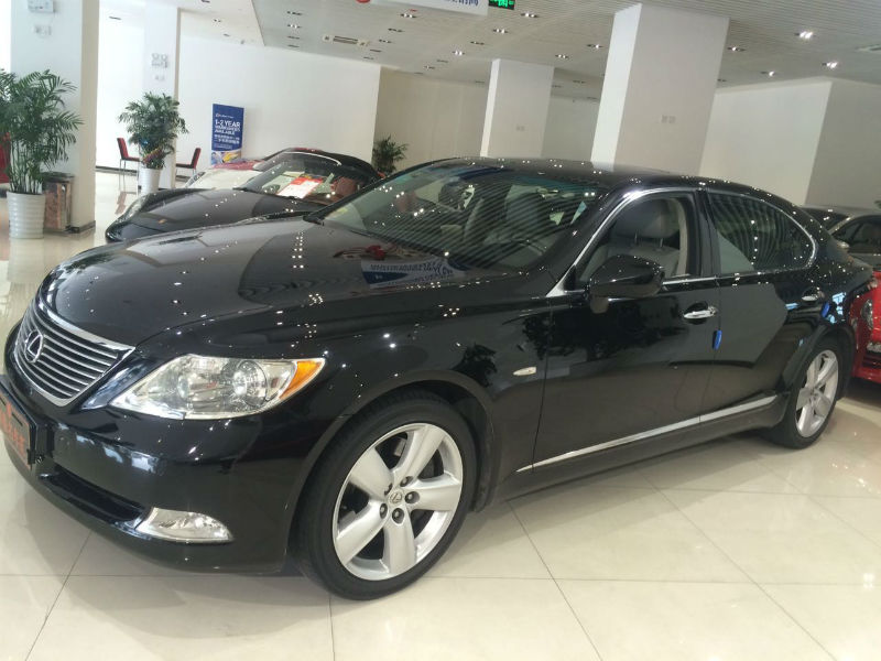 【上海】2008年6月 雷克萨斯 ls ls460l 4.6 尊贵加长版 黑色 自动档