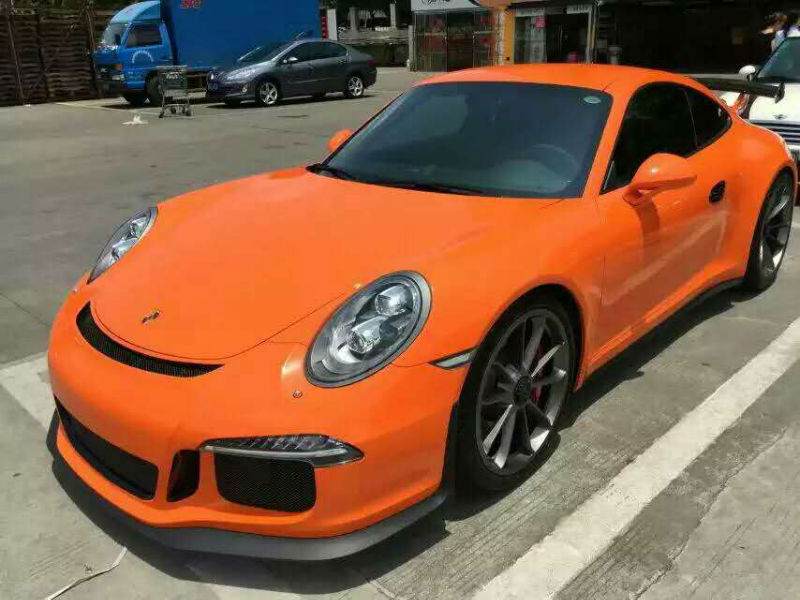 【蘇州】2013年2月 保時捷 911 gt3 3.8 橙色 自動檔