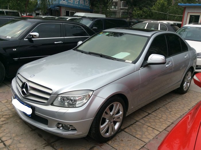 【北京】2008年8月 奔驰 c级 2008款 奔驰c级 c 230 时尚型 银灰 手自