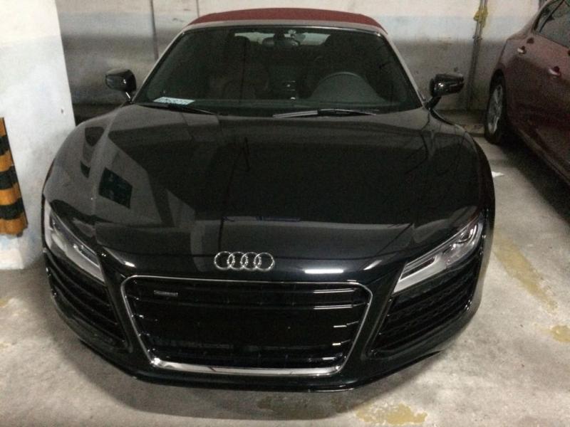 【泉州】2015年6月 奧迪 奧迪r8 r8 spyder 4.2 v8 黑色 手自一體