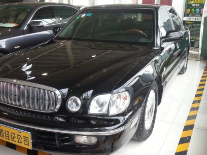 【太原】2009年10月 现代 王朝 3.0 标准型 黑色 手自一体