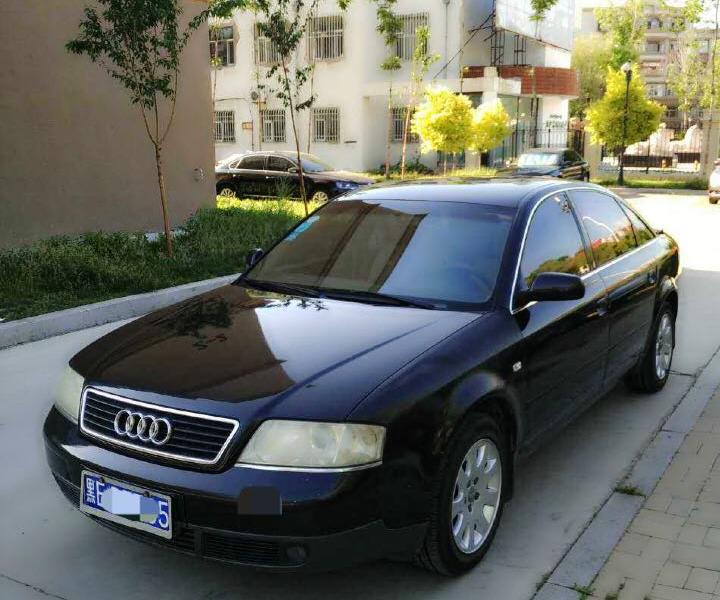 大庆2002年1月奥迪奥迪a62002款a618t舒适型黑色手动挡