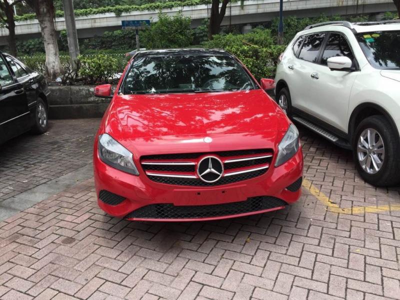 【广东】2014年6月 奔驰 a级 奔驰 a级 a180 1.6t 红色 自动档