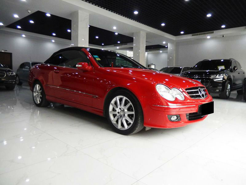 【宁波】2009年7月 奔驰 clk级 clk280 coupe 3.0 红色 自动档