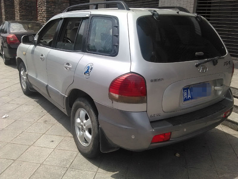 【福州】2008年11月 现代 圣达菲 2.7 银灰 手自一体