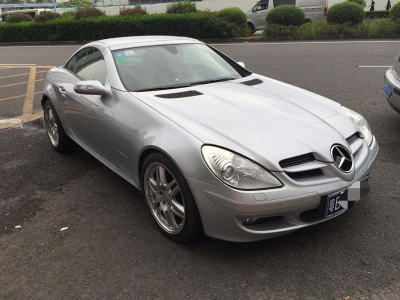【深圳】2005年6月 奔驰 slk级 奔驰slk级 2004款 slk 200k 灰色 自动